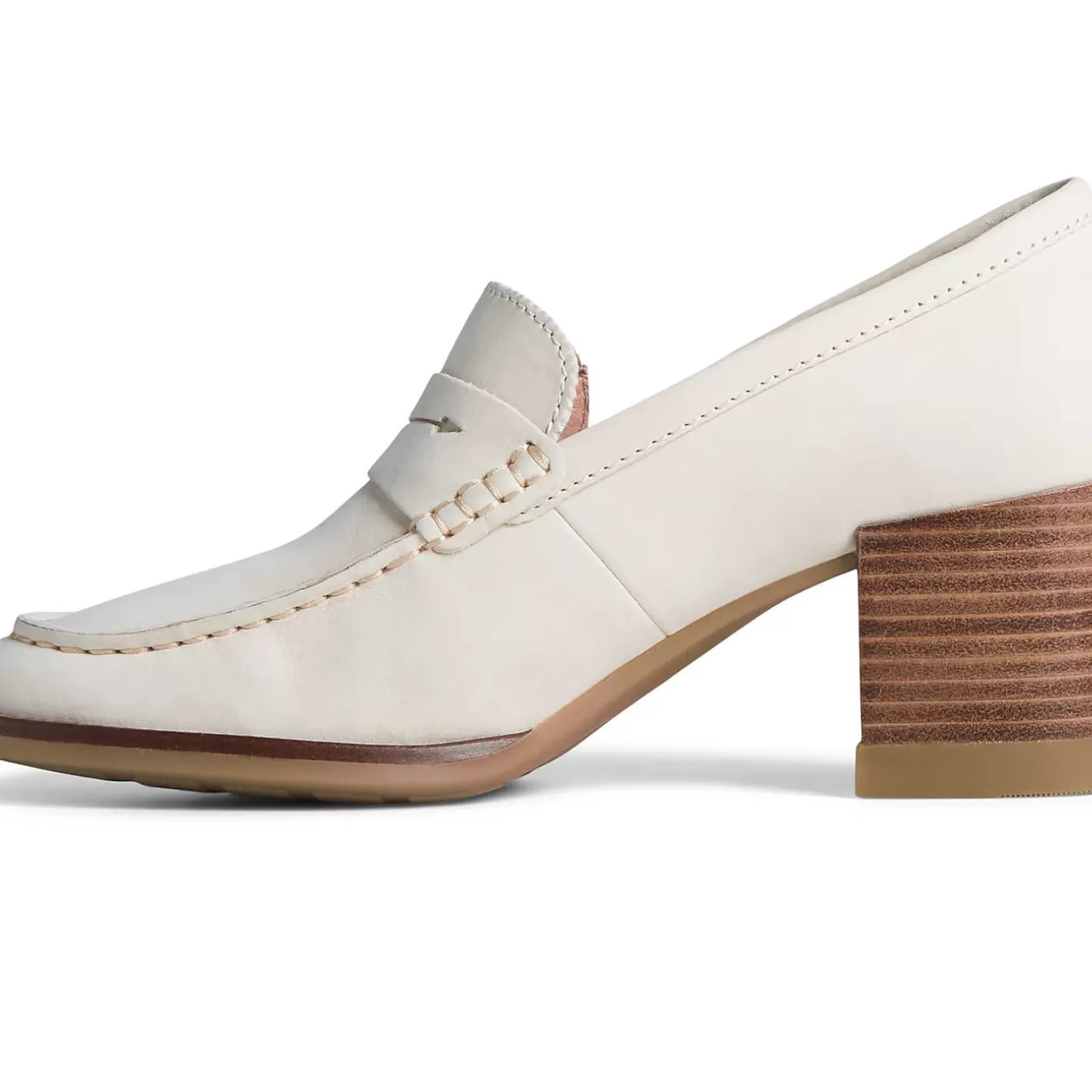 Seaport|Sale^Sperry Women's Seaport Penny Heel Loafer Ivory