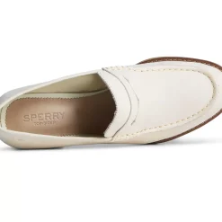 Seaport|Sale^Sperry Women's Seaport Penny Heel Loafer Ivory
