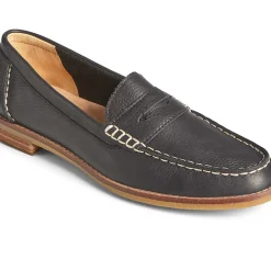 Seaport|Flats & Loafers^Sperry Women's Seaport Penny Leather Loafer Black