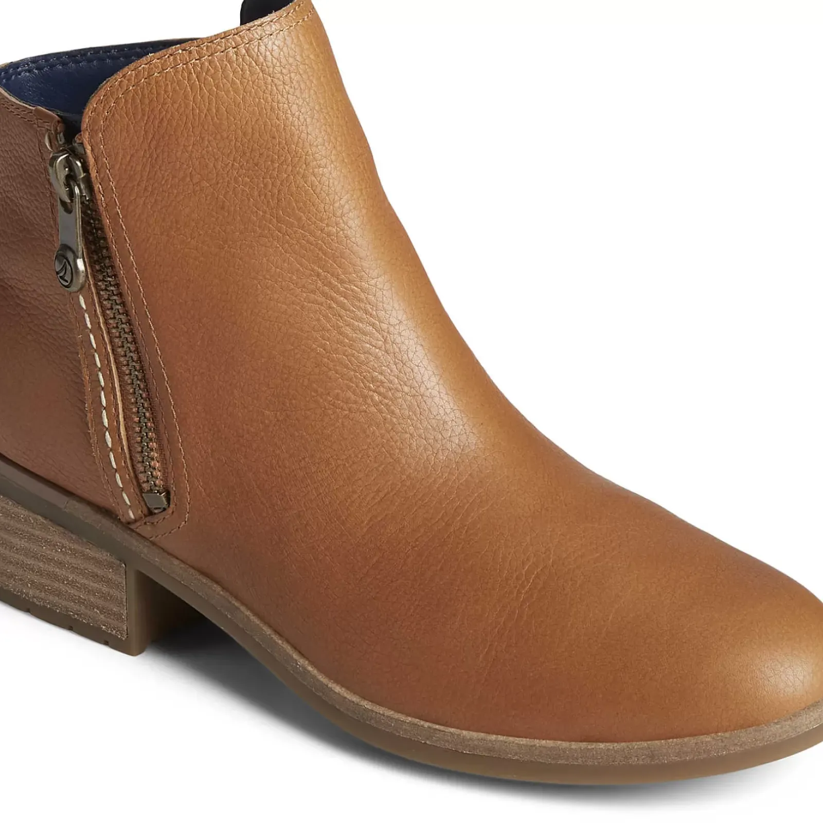 Seaport|Boots^Sperry Women's Seaport Storm Water Resist Leather Boot Tan