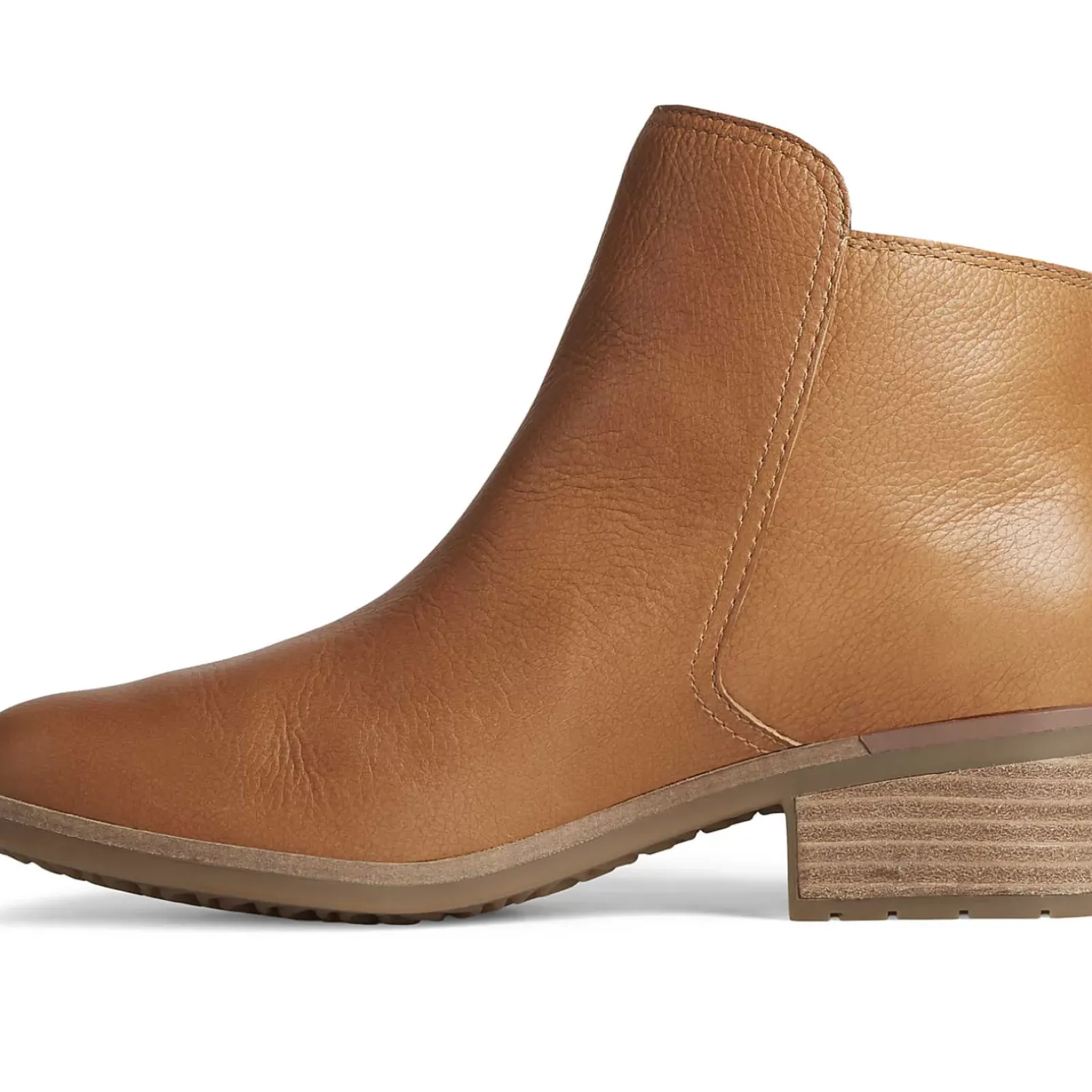 Seaport|Boots^Sperry Women's Seaport Storm Water Resist Leather Boot Tan