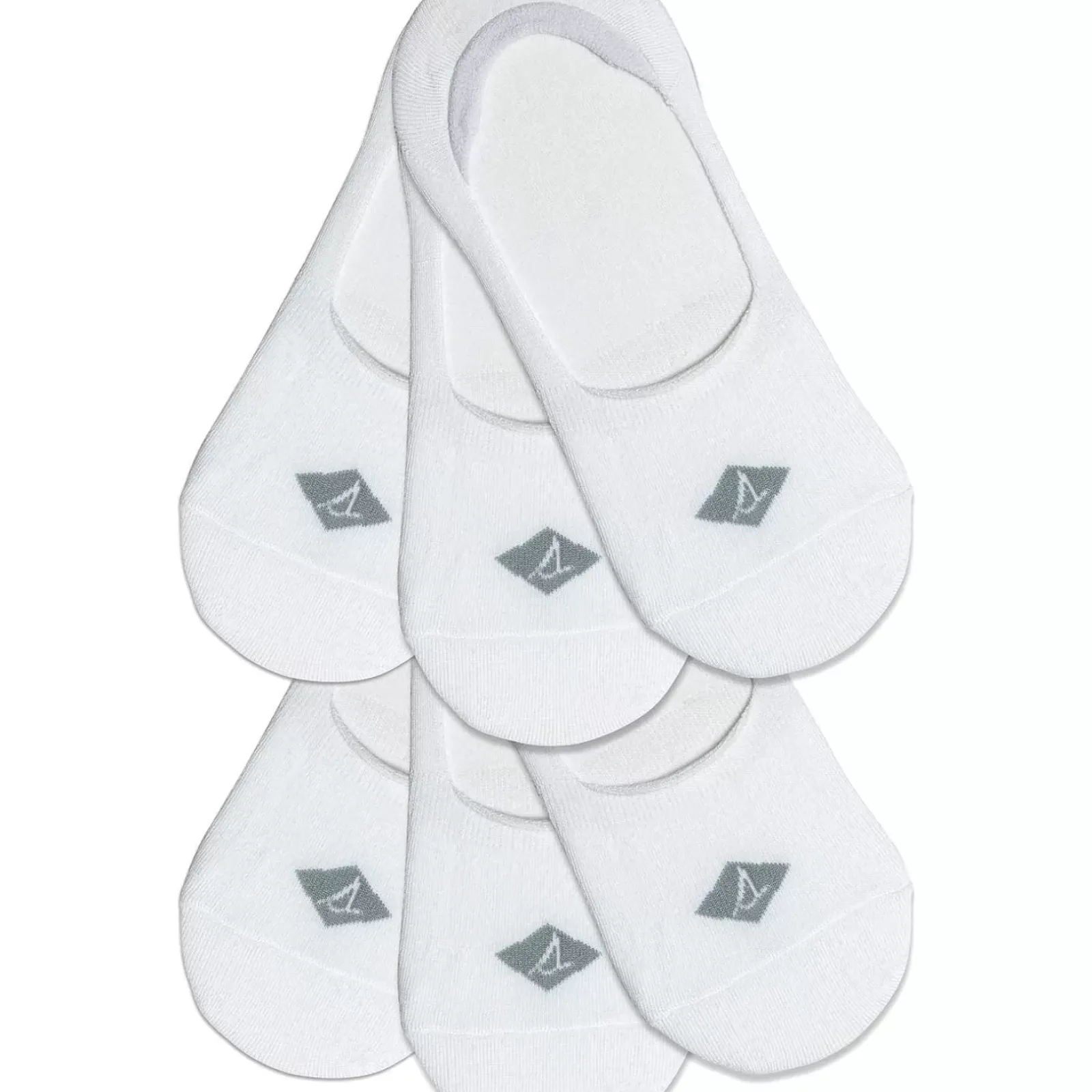 Socks & Liners^Sperry Women's Sneaker 6-Pack Liner Sock White