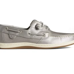 Sale|Boat Shoes^Sperry Women's Songfish Pearlized Boat Shoe Silver