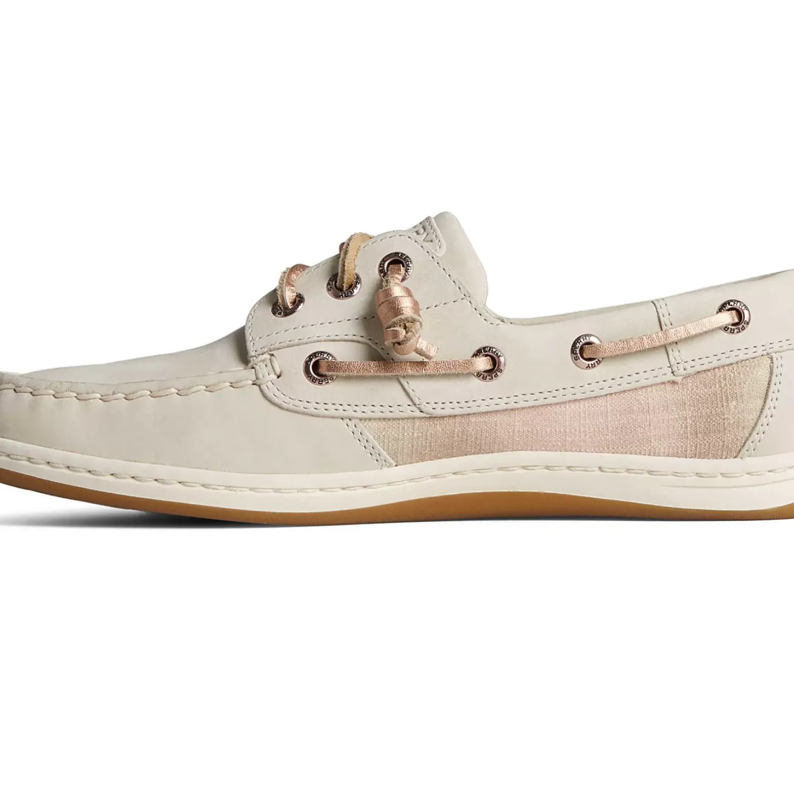 Sale|Boat Shoes^Sperry Women's Songfish Shimmer Boat Shoe Off White