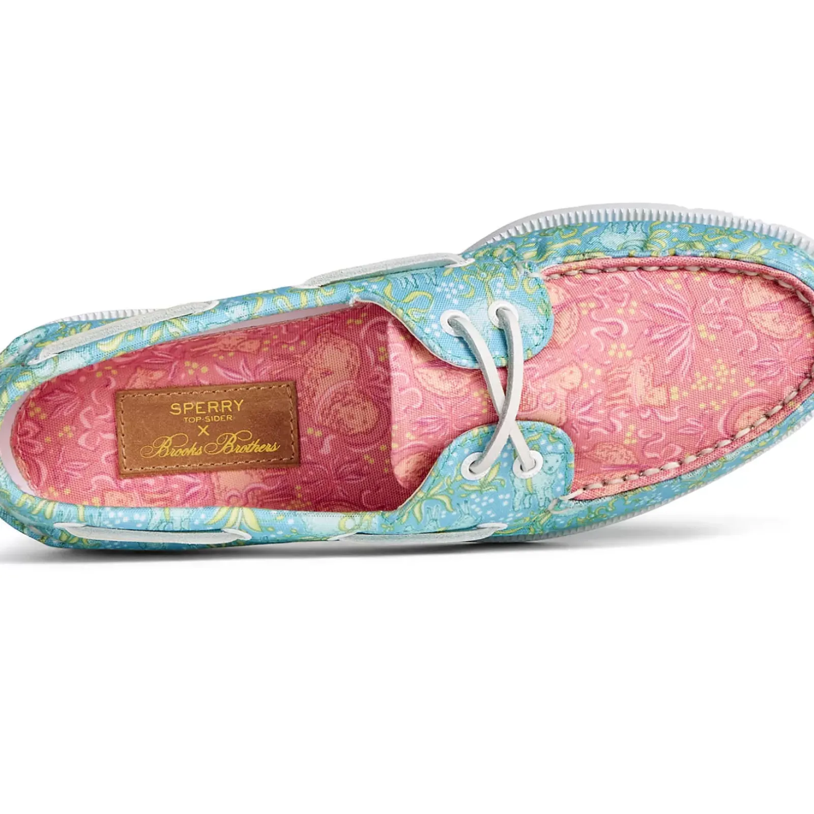 Sale|Boat Shoes^Sperry Women's x Brooks Brothers Authentic Original™ Boat Shoe Pink Multi