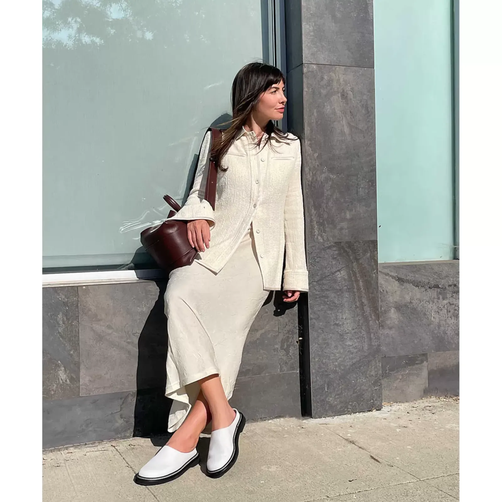 Flats & Loafers^Sperry Women's x Who What Wear Captain's Mule White