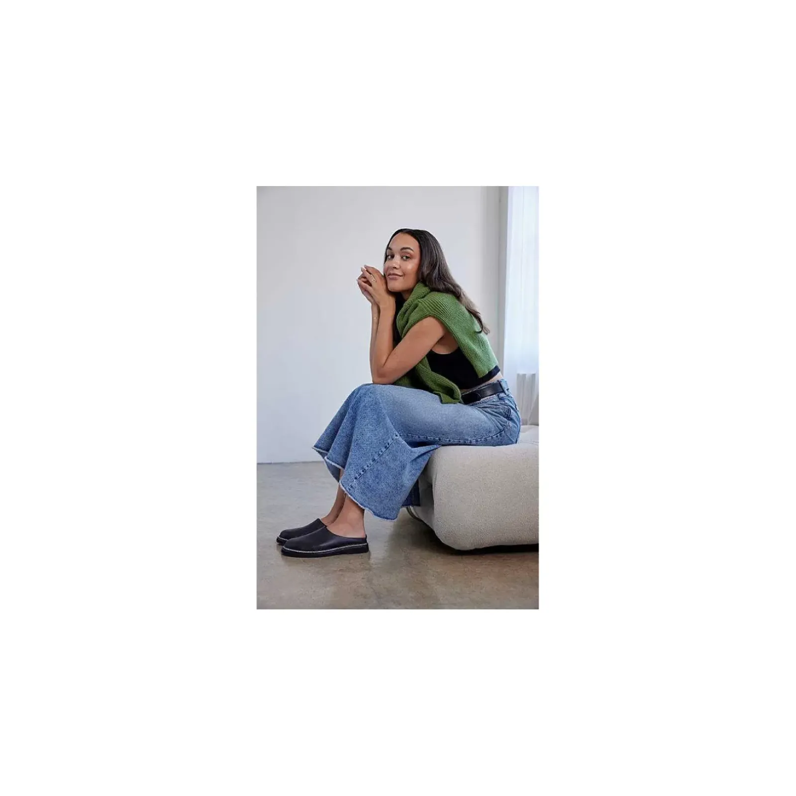 Flats & Loafers^Sperry Women's x Who What Wear Captain's Mule Black