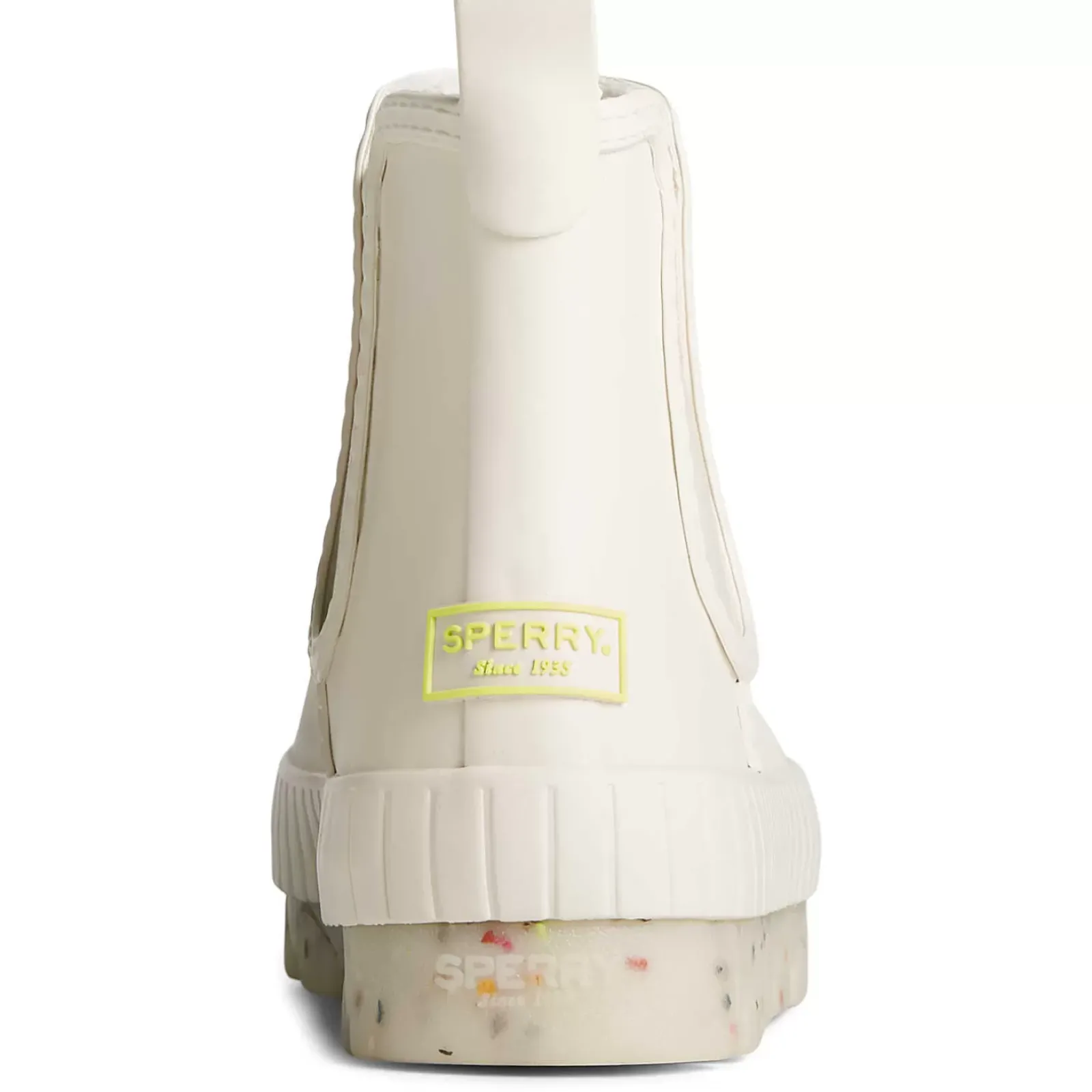 Torrent Boot|Sale^Sperry Women's Torrent Confetti Waterproof Chelsea Rain Boot White