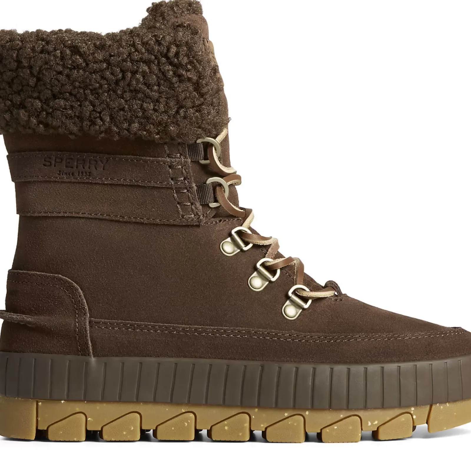 Torrent Boot|Sale^Sperry Women's Torrent Lace Up Boot Dark Brown