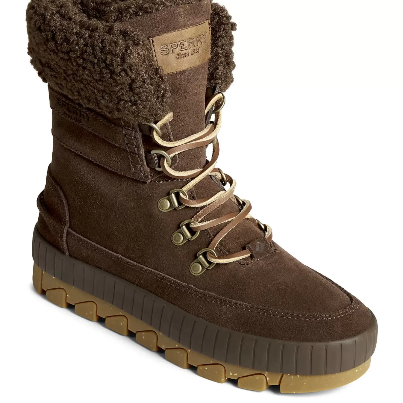 Torrent Boot|Sale^Sperry Women's Torrent Lace Up Boot Dark Brown