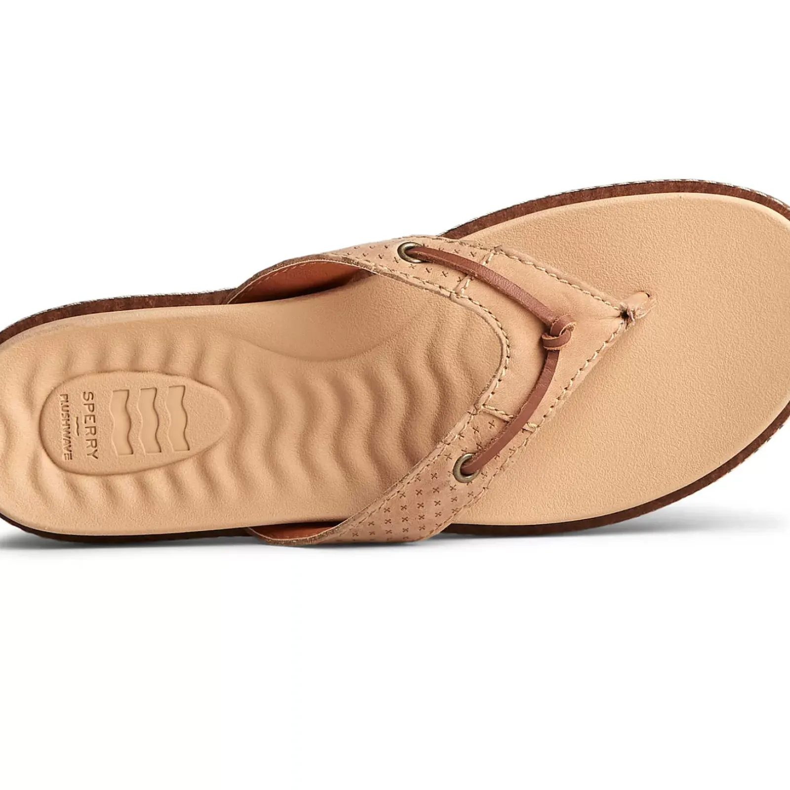 Sandals|Shoes^Sperry Women's Waveside PLUSHWAVE™ Flip Flop Brown